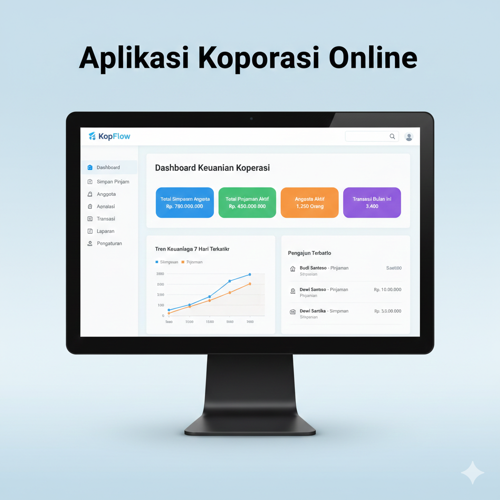 Aplikasi Koperasi Online